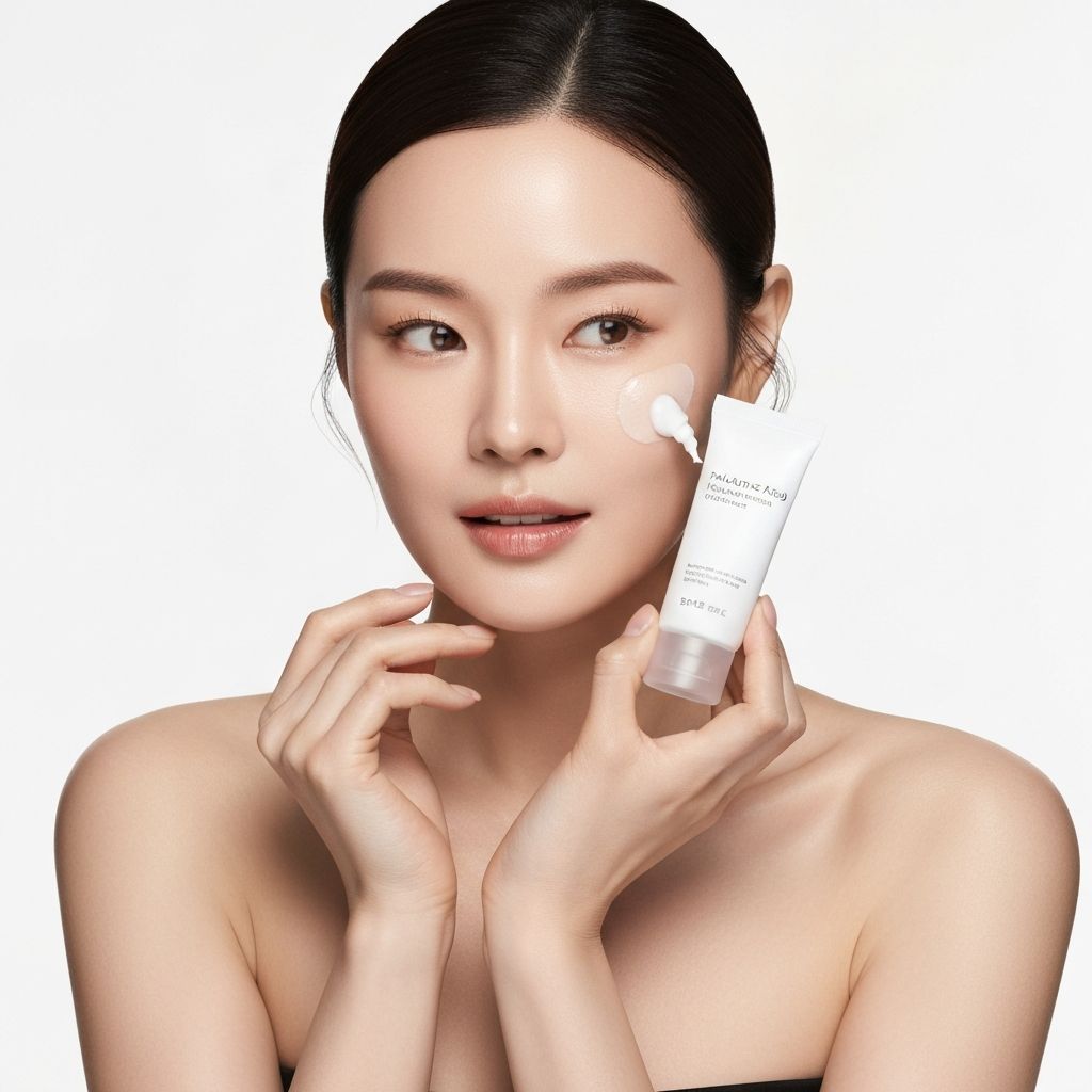 Hydrating facial cream consultation